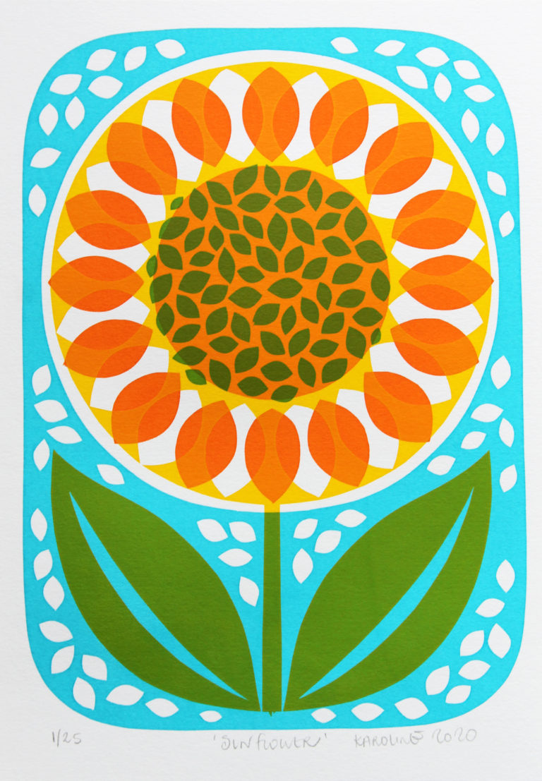 Karoline Rerrie Sunflower 300dpi 768x1107