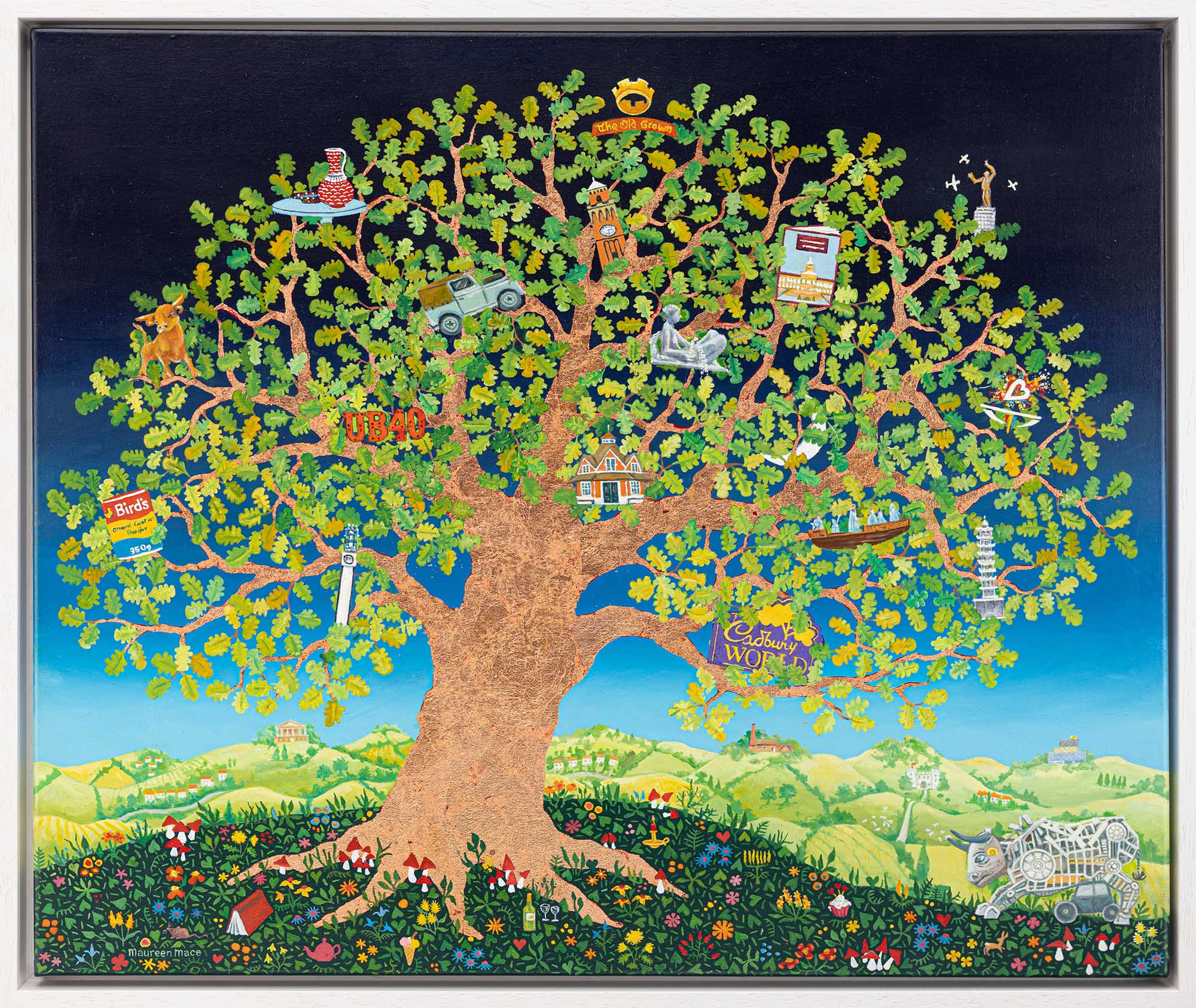 For Web Tree Of Birmingham Framed