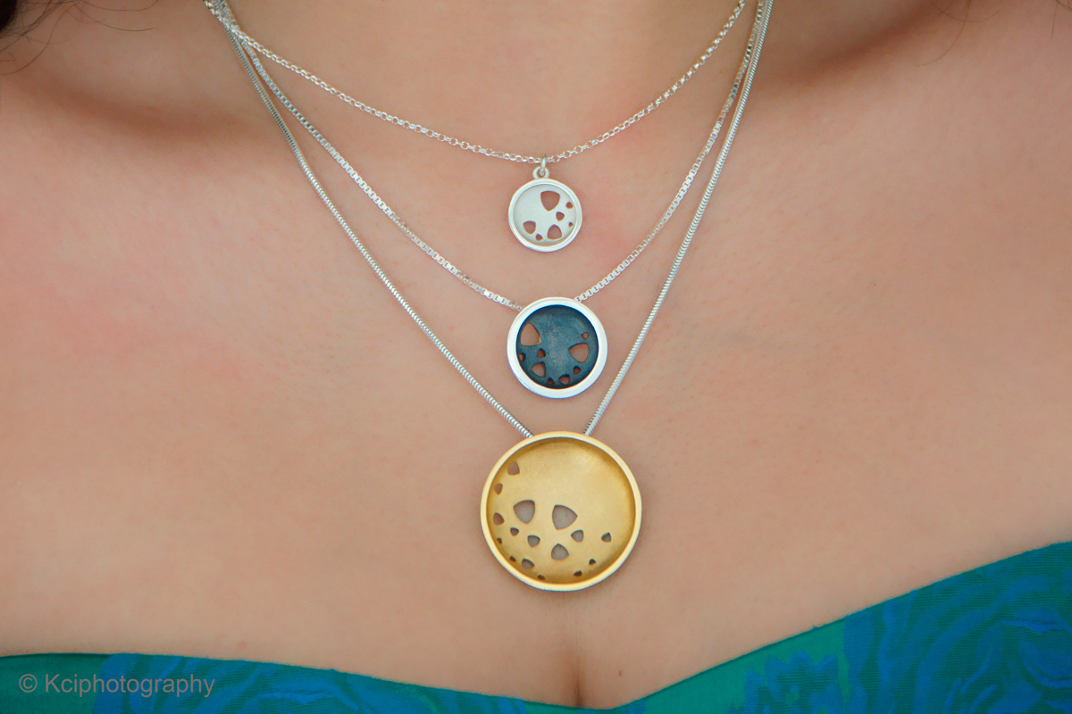 Scattered trillions necklaces Scattered trillions necklaces