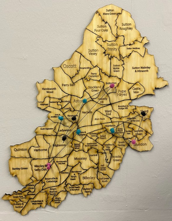 Mapping Your Places Spaces Birmingham