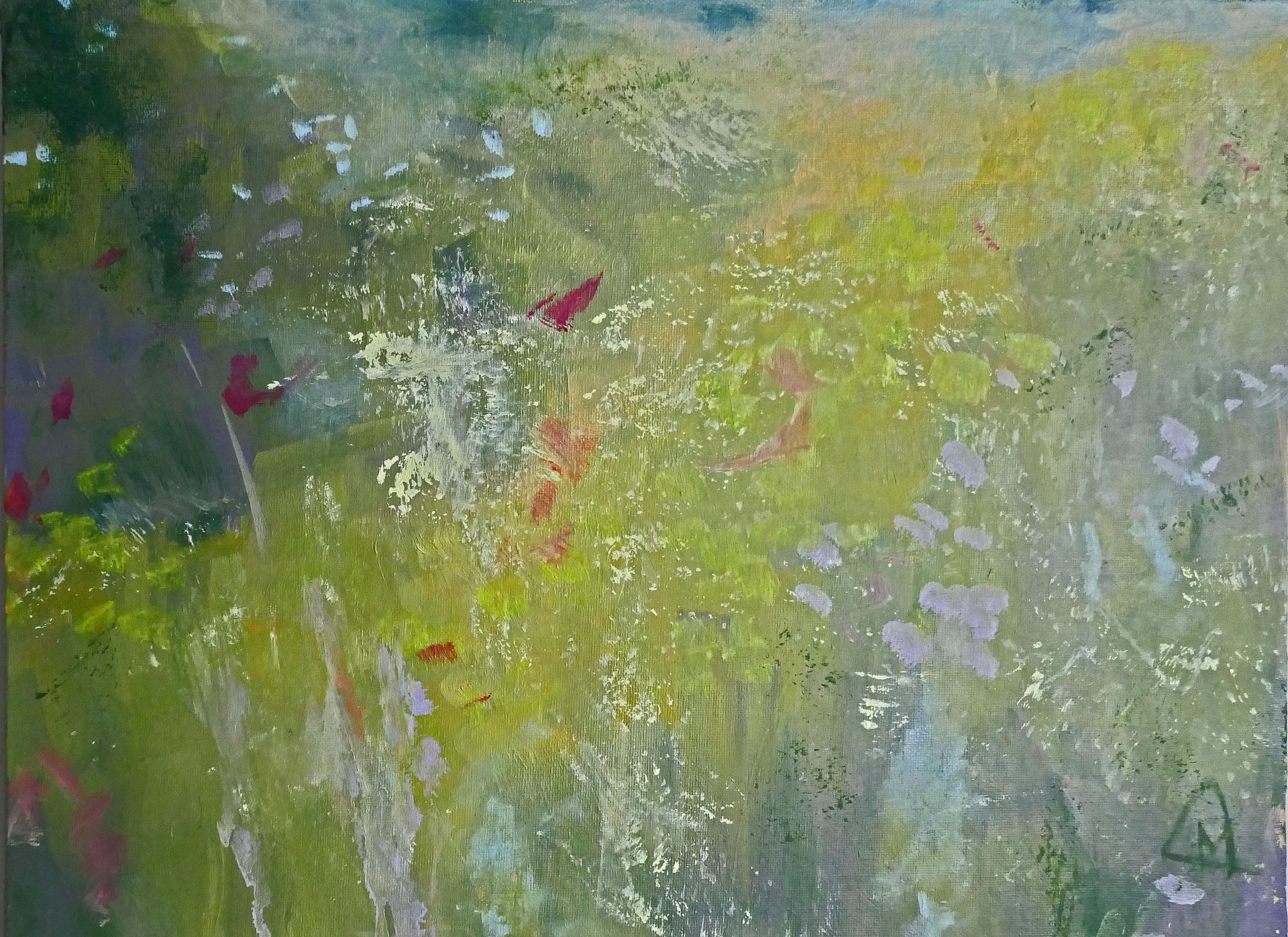 wild meadow 1 pshp to full size 31x41cm red qual