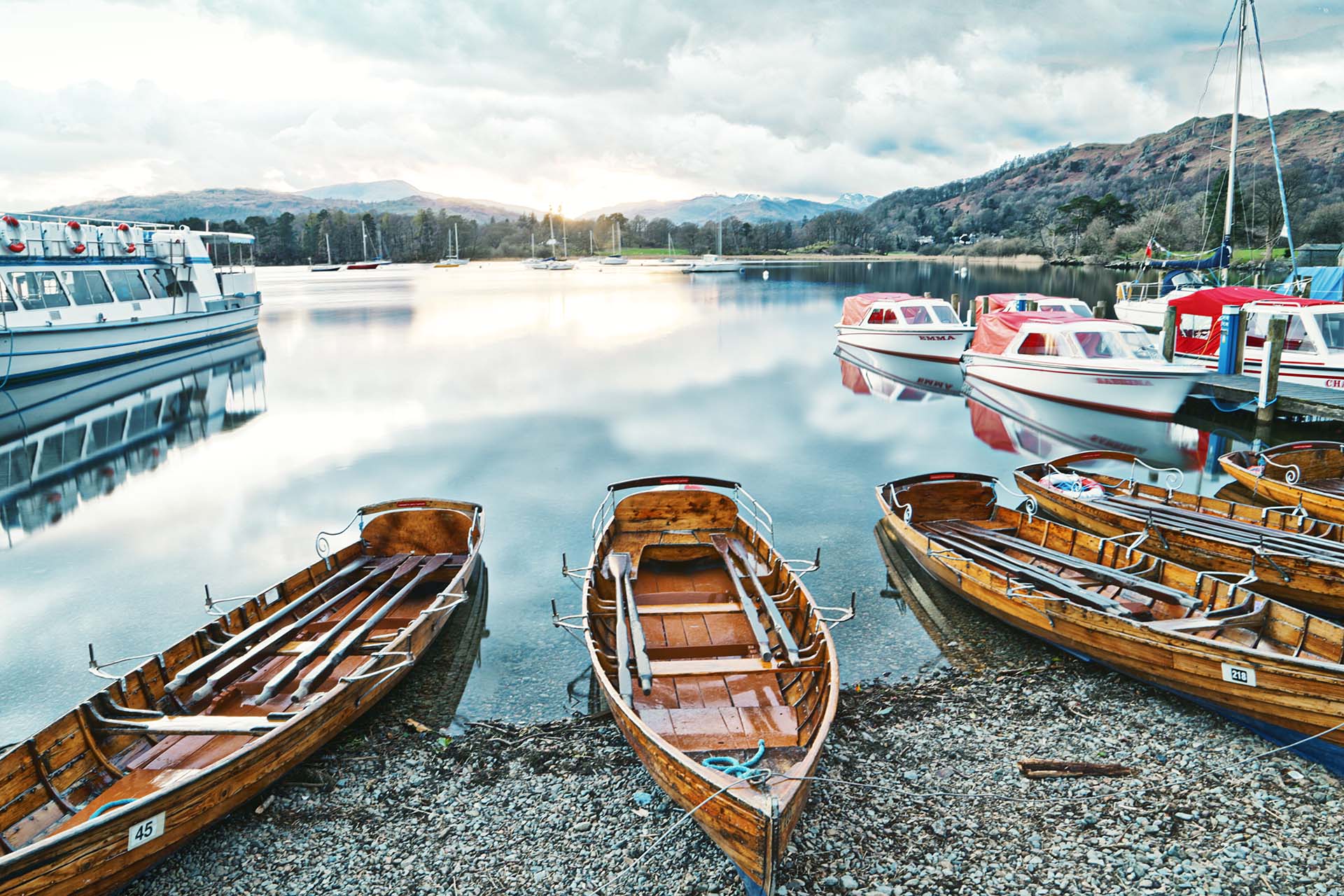 Boats on Windermere