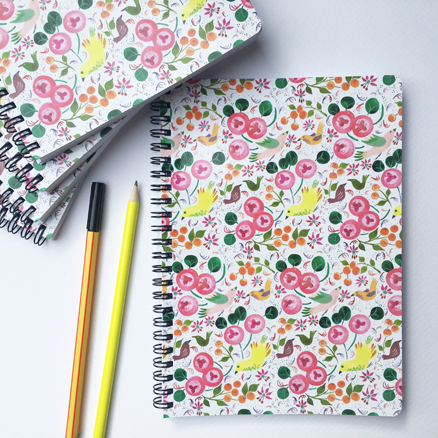 Bird Garden notebook main image