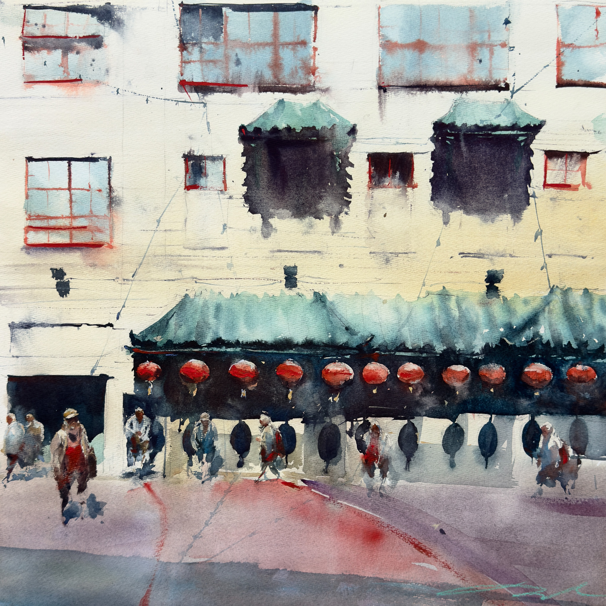 China Town, Façades